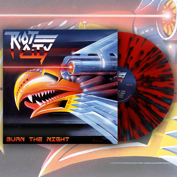 Forkæle Peer Punktlighed RIOT CITY - Burn The Night (Ltd 500 / 180gr, Red-Blue Splatter) LP | No  Remorse Records