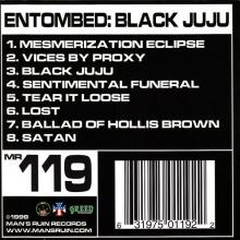 ENTOMBED - BLACK JUJU (FIRST EDITION) CD