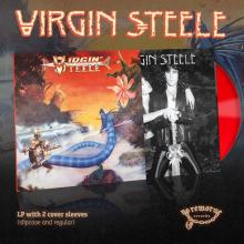 VIRGIN STEELE - SAME (2018 DELUXE EDITION 2-COVER SLEEVES VERSION, LTD 100 COPIES RED VINYL) LP (NEW)