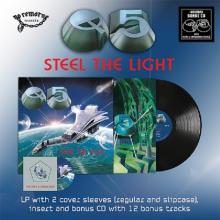 Q5 - STEEL THE LIGHT (LTD EDITION INCL. 2 COVER SLEEVES + EXTRA CD WITH 12 BONUS TRACKS) LP (NEW)