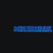 RITCHIE BLACKMORE - GUITAR TECHNIQUE PART 2 (JAPAN EDITION) LP