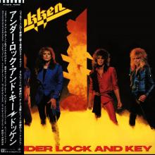 DOKKEN - Under Lock And Key (Japan Edition Incl. OBI, P-13212) LP
