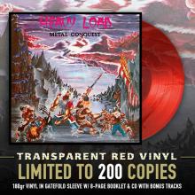 HEAVY LOAD - Metal Conquest (Ltd 200  180gr, Red, Incl. 8p Booklet & Bonus CD, Gatefold) LP