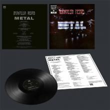 MANILLA ROAD - Metal (Ltd 250 / 180gr, Black) LP