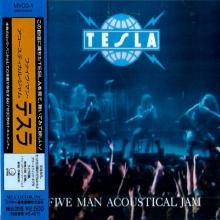 TESLA - Five Man Acoustical Jam (Japan Edition Incl. OBI, MVCG-1) CD
