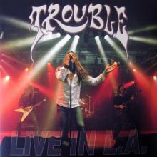 TROUBLE - Live In L.A. (Ltd 500  Transluscent Green-White Splatter, Gatefold)
