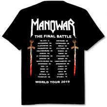 MANOWAR - The Final Battle - World Tour 2019 - Official T-SHIRT