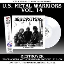 DESTROYER - Black Angels (Ltd 100 / U.S. Metal Warriors Vol. 14, White, Hand-Numbered, OBI) 12