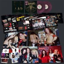 VENOM - The Seven Gates of Hell - Singles 1981-1985 (Ltd 500 / purple/black galaxy effect, Incl. A1 & A2 Posters & A5 Card Sets) 2LP