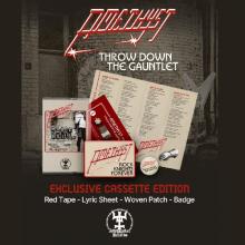 AMETHYST - Throw Down the Gauntlet (Ltd 200 / Deluxe Edition, Incl. Exclusive Woven Patch & Badge) CASSETTE TAPE