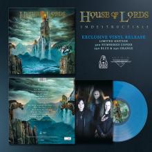 HOUSE OF LORDS - Indestructible (Ltd 250  Hand-Numbered, Clear Blue) LP