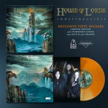HOUSE OF LORDS - Indestructible (Ltd 250  Hand-Numbered, Clear Orange) LP