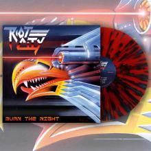 RIOT CITY - Burn The Night (Ltd 500  180gr, Red-Blue Splatter) LP