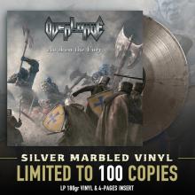OVERLORDE - Awaken The Fury (Ltd 100 / 180gr, Silver Marbled) LP