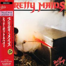 PRETTY MAIDS - Red, Hot and Heavy (Japan Edition Incl. OBI, ESCA 5144) CD