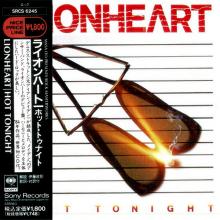 LIONHEART - Hot Tonight (Japan Edition Incl. OBI, SRCS 6245) CD