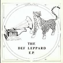 DEF LEPPARD - The Def Leppard E.P. 7" DEF LEPPARD - The Def Leppard E.P. 7"