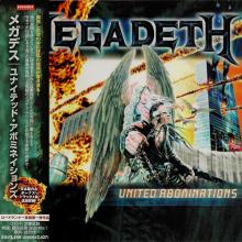 MEGADETH - United Abominations (Japan Edition Incl. Bonus Track & OBI, RRCY-21285) CD