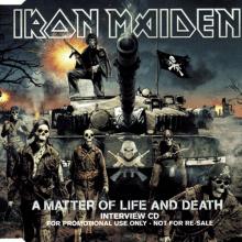 IRON MAIDEN - A Matter Of Life And Death (Promo  Interview) CD