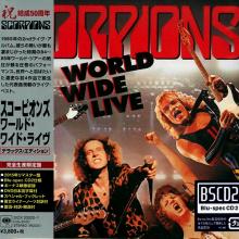 SCORPIONS - World Wide Live  (Japan Edition, Blu-spec CD2, Incl. OBI, SICX-30020) CDDVD