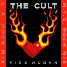THE CULT - Fire Woman (L.A. Rock Mix  N.Y.C. Rock Mix) LP