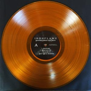 IRONFLAME - Lightning Strikes The Crown (Ltd 300 / Orange, Hand-Numbered) LP 