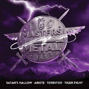 V/A - MASTERS OF METAL VOLUME 5 (SATAN'S HALLOW, ARIETE, TERRIFIER, TIGER FIGHT) CD (NEW)