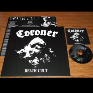 CORONER - Death Cult (Ltd 150 Copies Hand Numbered, Including Cd) LP 