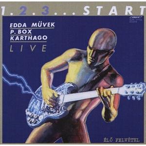 V/A - 1. 2. 3. ... START - LIVE (EDDA MUVEK, P. BOX, KARTHAGO) LP