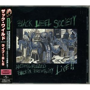 BLACK LABEL SOCIETY - ALCOHOL FUELED BREWTALITY LIVE (JAPAN EDITION + OBI) CD