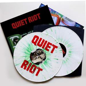 QUIET RIOT - REHAB X (LTD HAND-NUMBERED EDITION 350 COPIES WHITE/GREEN SPLATTER VINYL) 2LP (NEW) QUIET RIOT - REHAB X (LTD HAND-NUMBERED EDITION 350 COPIES WHITE/GREEN SPLATTER VINYL) 2LP (NEW)