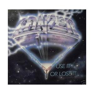 LANZER - USE IT OR LOSE IT (LTD EDITON 500 NUMBERED COPIES FULLY PERSONALLY SIGNED BLACK/BLUE SPLATTER VINYL) LP