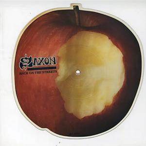 SAXON - Back On The Streets (Picture Shaped Disc) 7''