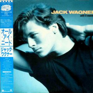 JACK WAGNER - All I Need (Japan Edition Incl. OBI, P-13075) LP