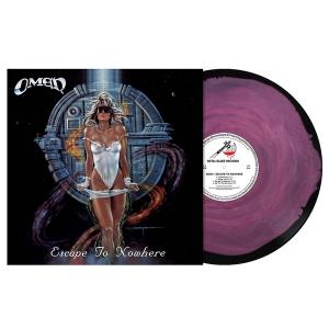 OMEN - Escape To Nowhere (35th Anniversary Re-Issue, Ltd 200 / Lilac Marble / Black ''Melt'', Incl. 2 Bonus Tracks & Poster) LP