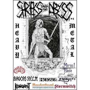 SHRIEKS FROM THE ABYSS - HEAVY METAL FANZINE #4 JANUARY 2023