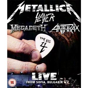 METALLICA / SLAYER / MEGADETH / ANTHRAX - The Big 4: Live From Sofia, Bulgaria (Ltd Edition) 2DVD/5CD BOX SET