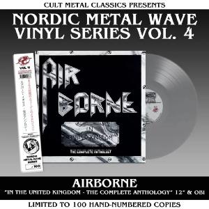 AIR BORNE - In United Kingdom - Nordic Metal Wave Vol. 4 (Ltd 100 / Transparent Grey, Hand-Numbered, OBI) LP