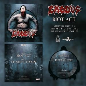 EXODUS - Riot Act (Ltd 400  Hand-Numbered, Shaped Picture Disc) 12