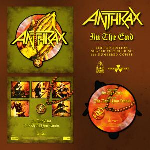 ANTHRAX - In The End (Ltd 666  Hand-Numbered, Shaped Picture Disc) 12
