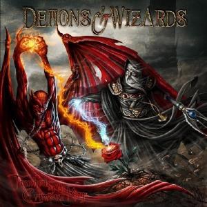 DEMONS & WIZARDS  - Touched By The Crimson King (Ltd 500 / Silver-Black Marble, Gatefold) 2LP
