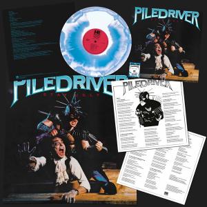 PILEDRIVER - Stay Ugly (Ltd 450  White-Blue Mixed, Incl. Lyric Sheet, Poster) LP