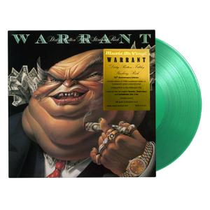 WARRANT - Dirty Rotten Filthy Stinking Rich (35th Anniversary Edition, 180gr Ltd  2500 Clear Green) LP