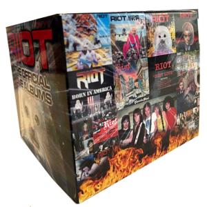 RIOT - The Official Live Albums Vol. 1 - Vol. 9 (Special Edition Slipcase Incl. 9 Double Digipak CD in Slipcases) 18CDBOX SET