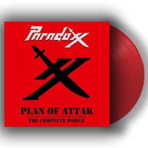 PARADOXX - Plan of Attak - The Complete Worxx (Ltd 200 / 180gr, Red, Incl. Photo Card & Sticker) LP