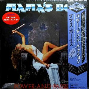 MAMA'S BOYS - Power And Passion (Japan Edition, Incl. Giant Poster & OBI 28AP 3024) LP