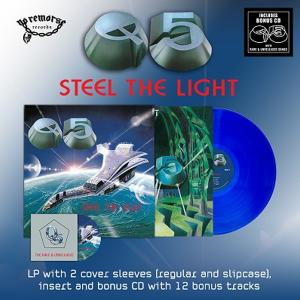 Q5 - Steel The Light (Ltd Edition 100 Copies Blue Vinyl Incl. 2 Cover Sleeves + Extra Cd With 12 Bonus Tracks) LP 