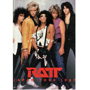 RATT - Japan 1987 Tour - JAPAN TOUR BOOK