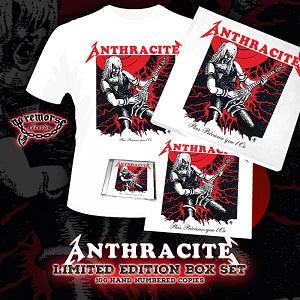 ANTHRACITE - PLUS PRECIEUX QUE L'OR (LTD EDITION 100 COPIES HAND NUMBERED BOX SET INCL. RED VINYL LP, CD, T-SHIRT) BOX SET 