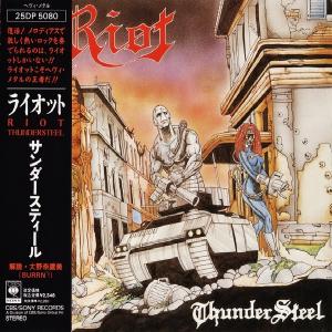 RIOT - Thundersteel (Japan Edition Incl. OBI, 25DP 5080) CD